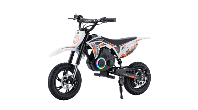 Mobilidade infantil BBR Mobility — mini moto de trilha elétrica